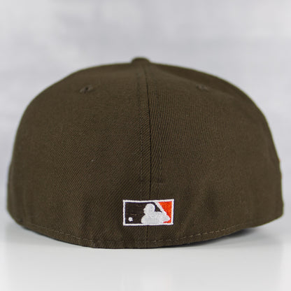 New Era “Browns” Cleveland Indians Fitted Hat image 2