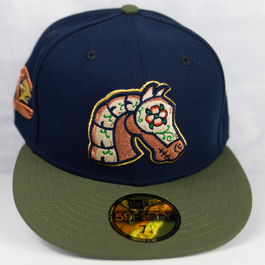 New Era “Renaissance” Charlotte Knights Fitted Hat image 0