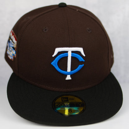 New Era “Dark Chocolate” Minnesota Twins Fitted Hat