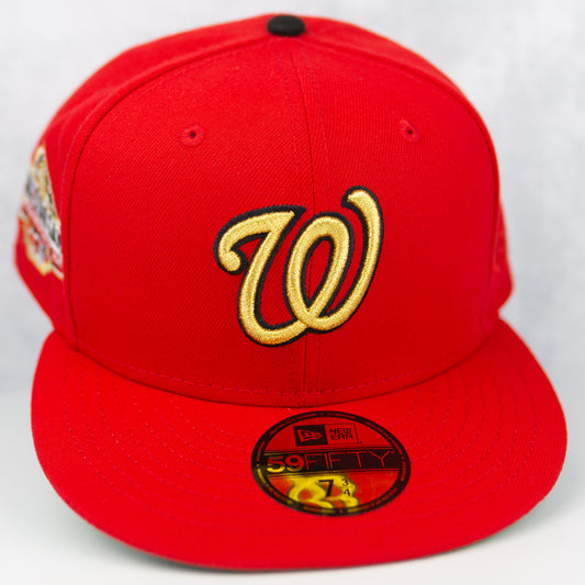 New Era “Rojo” Washington Nationals Fitted Hat