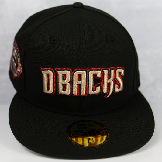 New Era “Midnight” Arizona Diamondbacks Fitted Hat image 0