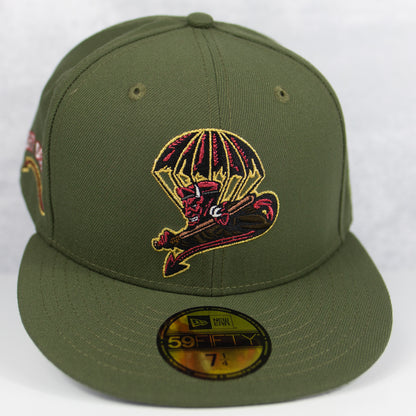 New Era “Halloween” Gwinnett Braves Fitted Hat image 0