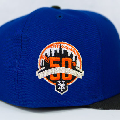 New Era “True Blue” New York Mets Fitted Hat image 1