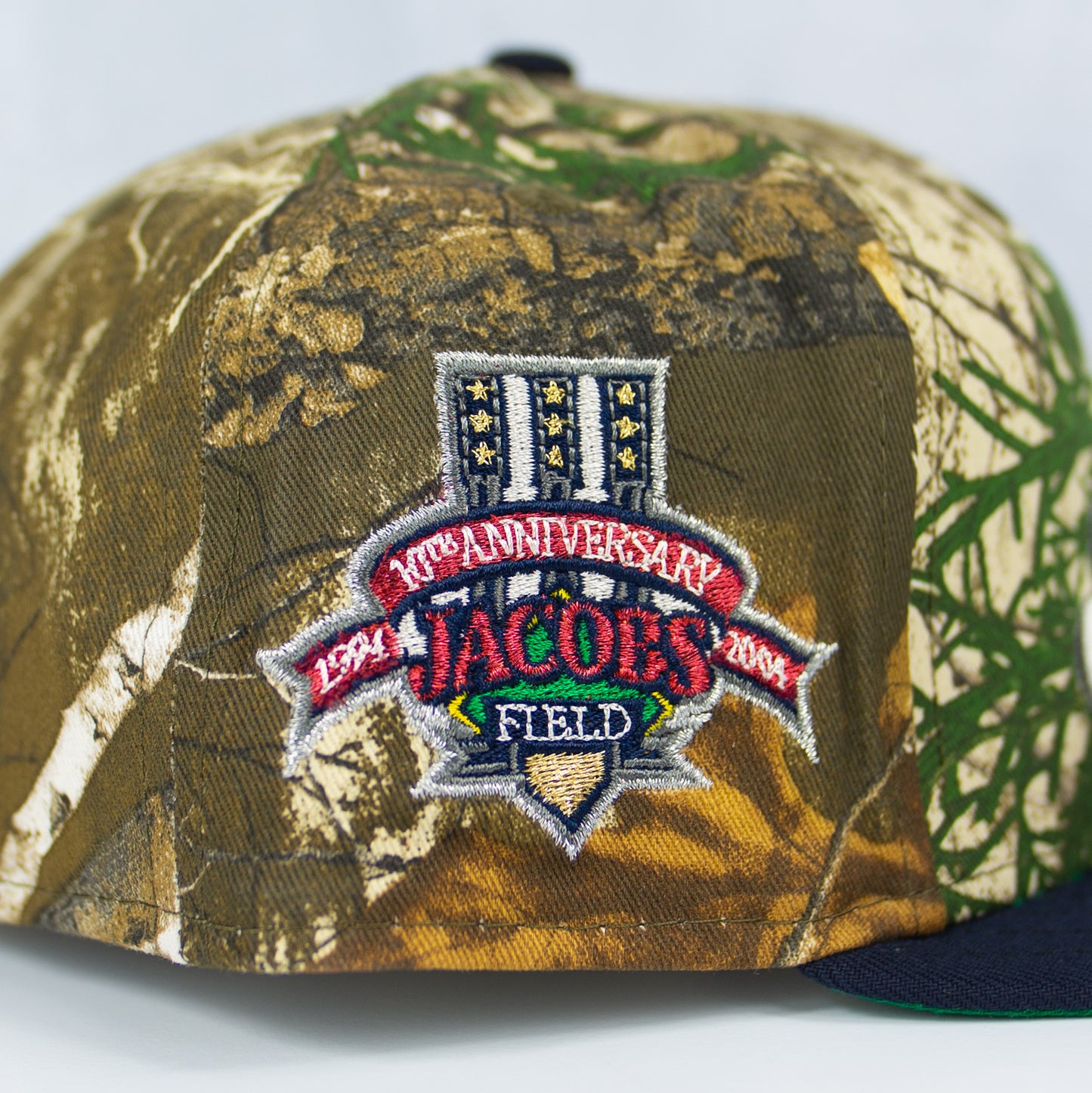 New Era “Metroparks” Cleveland Indians Fitted Hat image 1