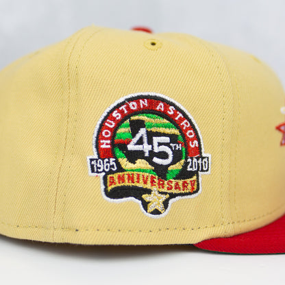 New Era “Vegas Gold” Houston Astros Fitted Hat