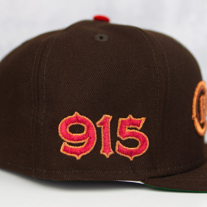 New Era “Burnt” El Paso Chihuahuas Fitted Hat