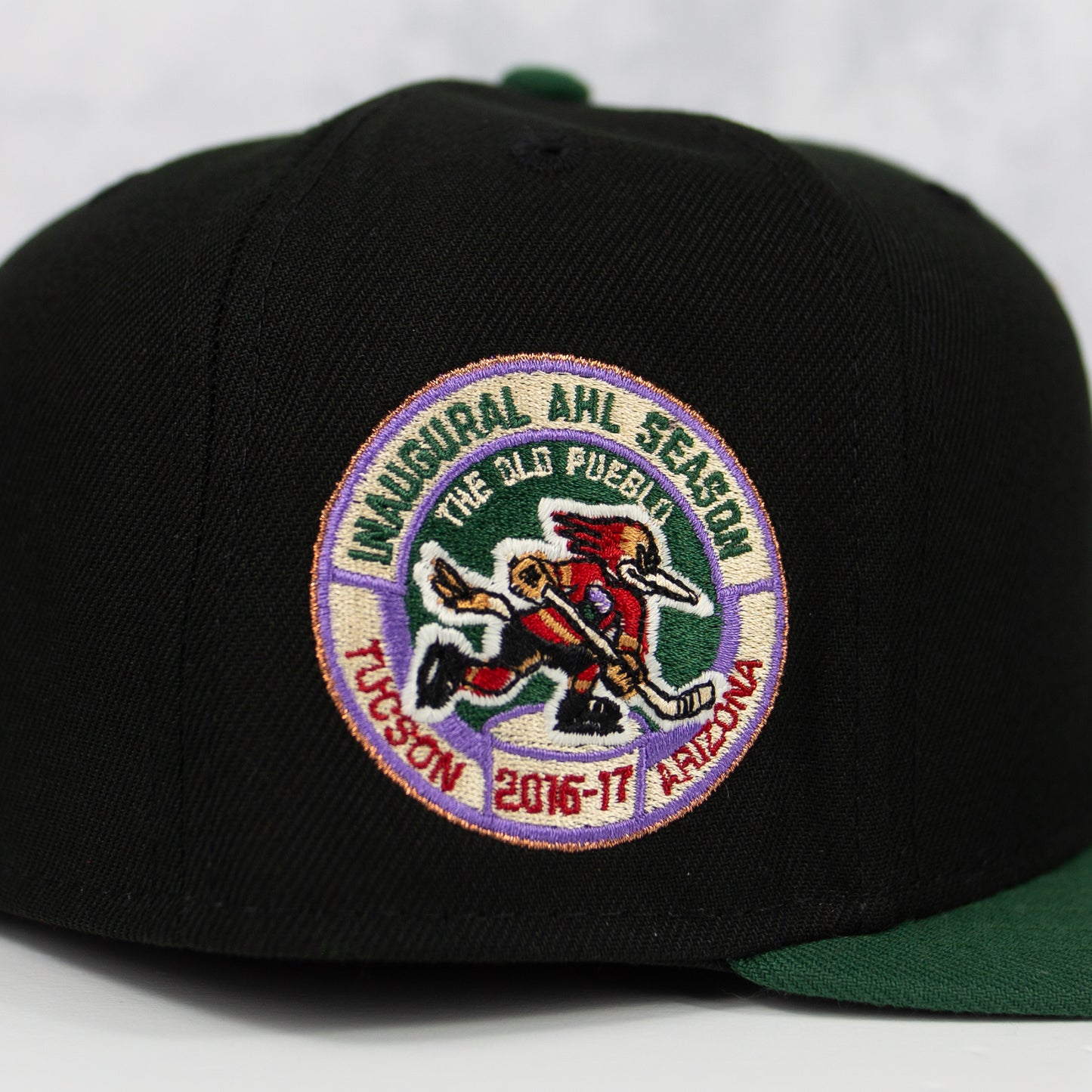 New Era “Black Dome” Tucson Roadrunners Fitted Hat image 1