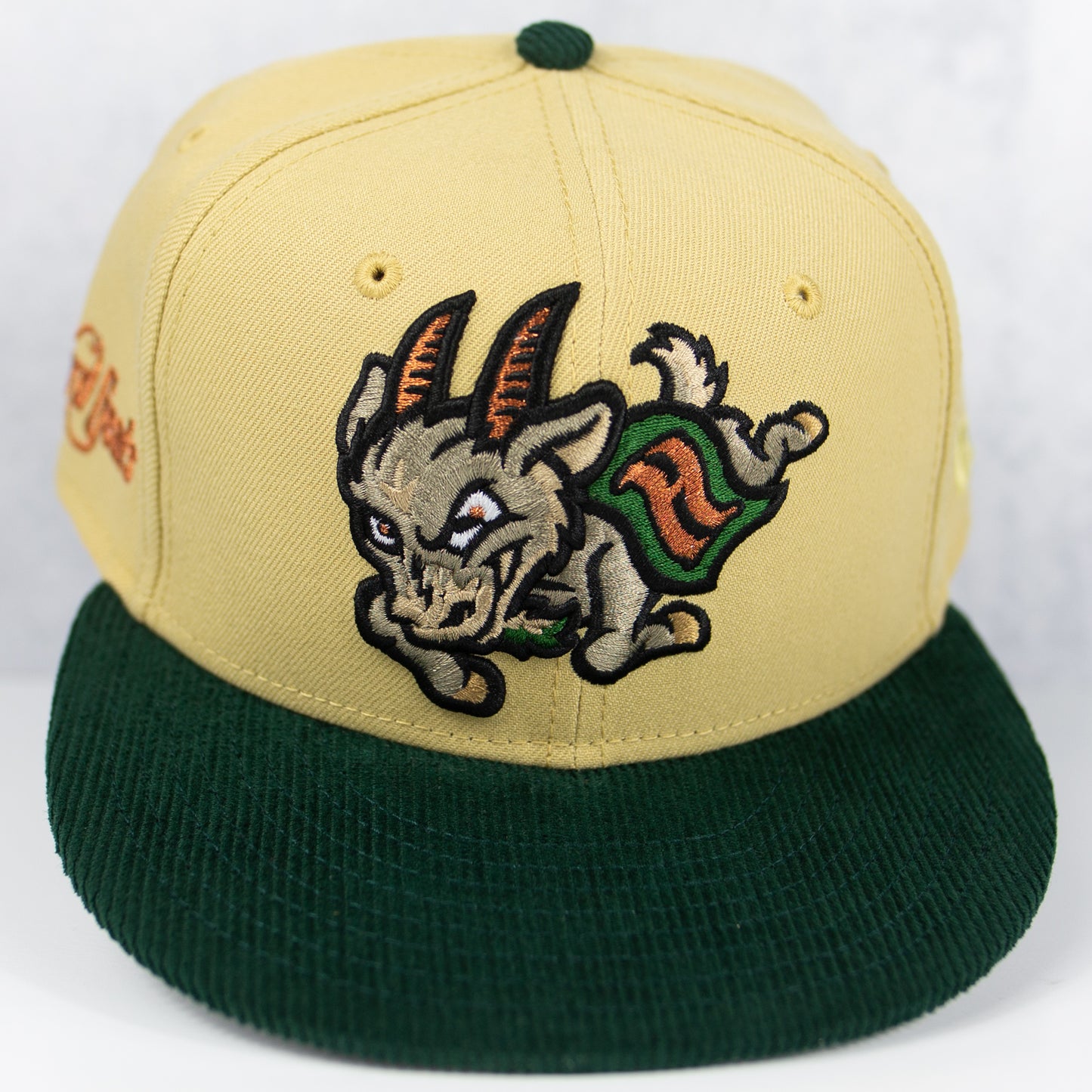 New Era “Golden” Hartford Yard Goats Fitted Hat image 0
