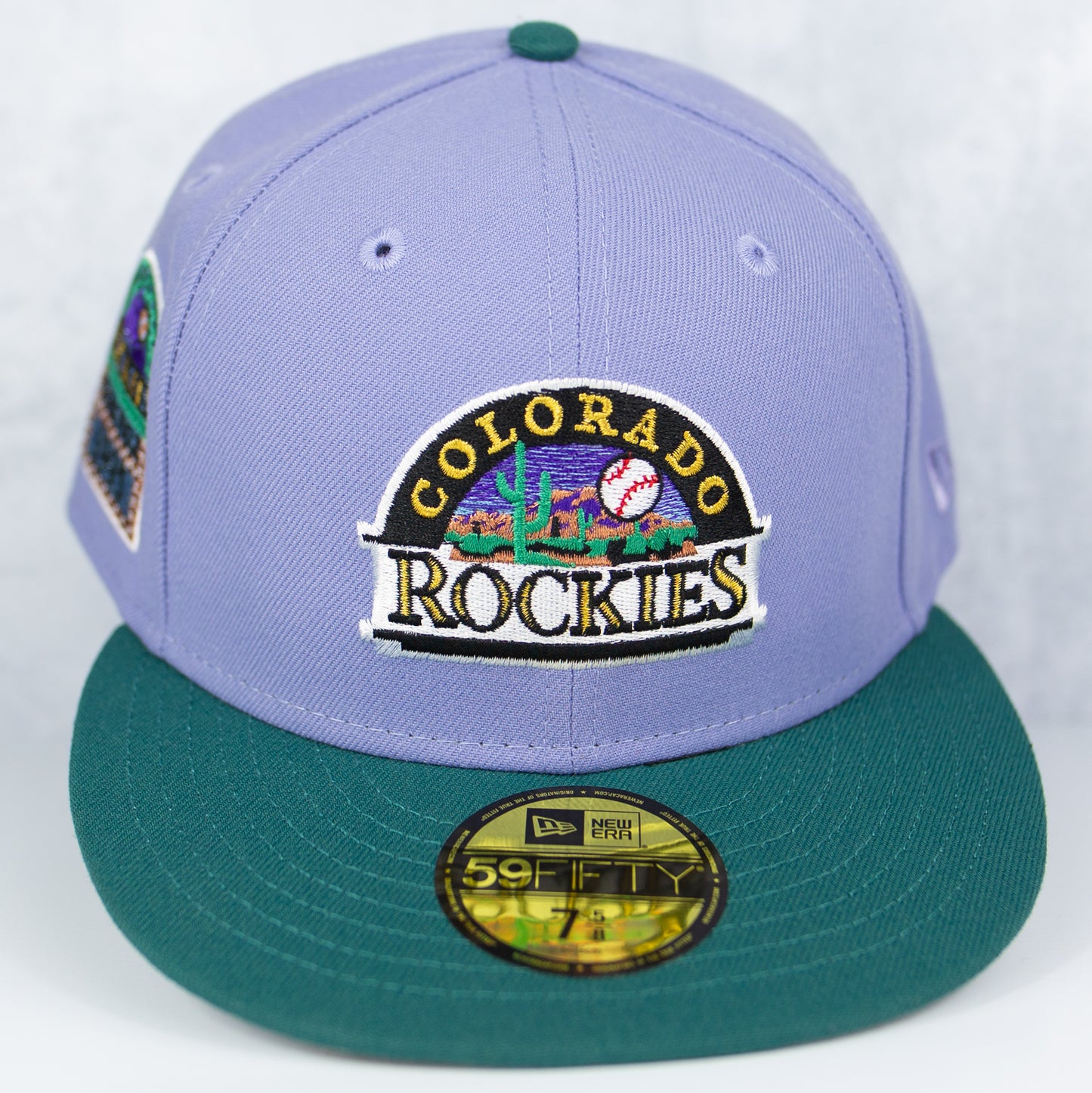 New Era “Lavender” Colorado Rockies Fitted Hat image 0