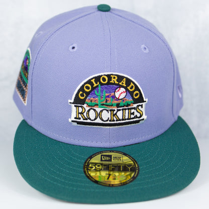 New Era “Lavender” Colorado Rockies Fitted Hat image 0
