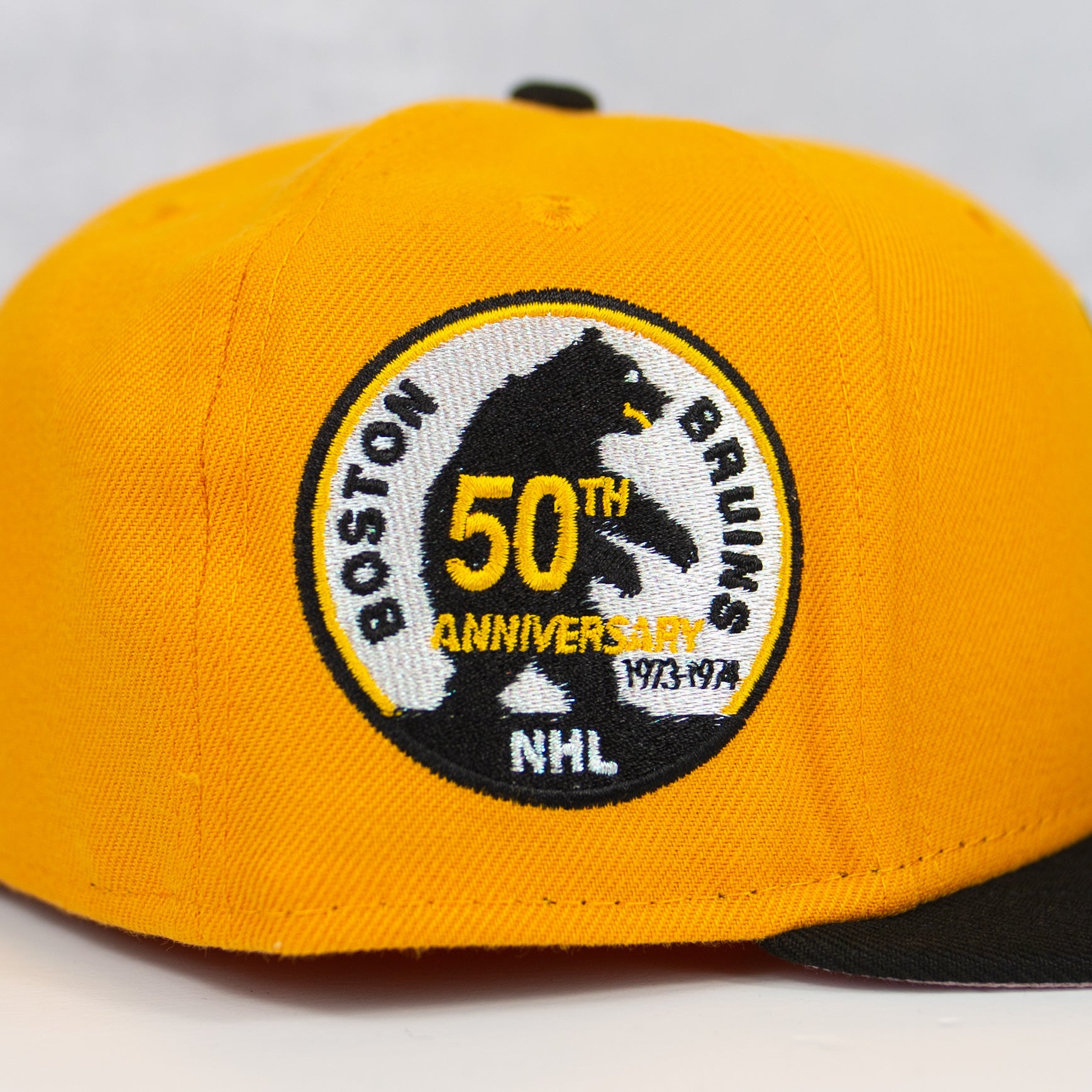 New Era “Pinky” Boston Bruins Fitted Hat image 1