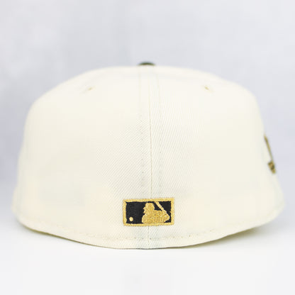 New Era “White Gold” Los Angeles Dodgers Fitted Hat