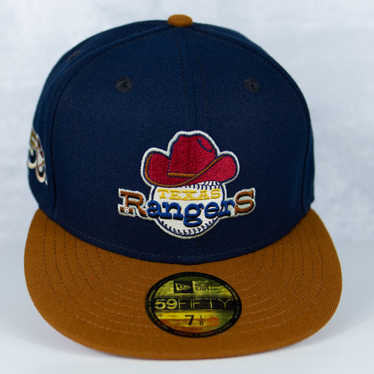 New Era “Glow in the Dark” Texas Rangers Fitted Hat image 0