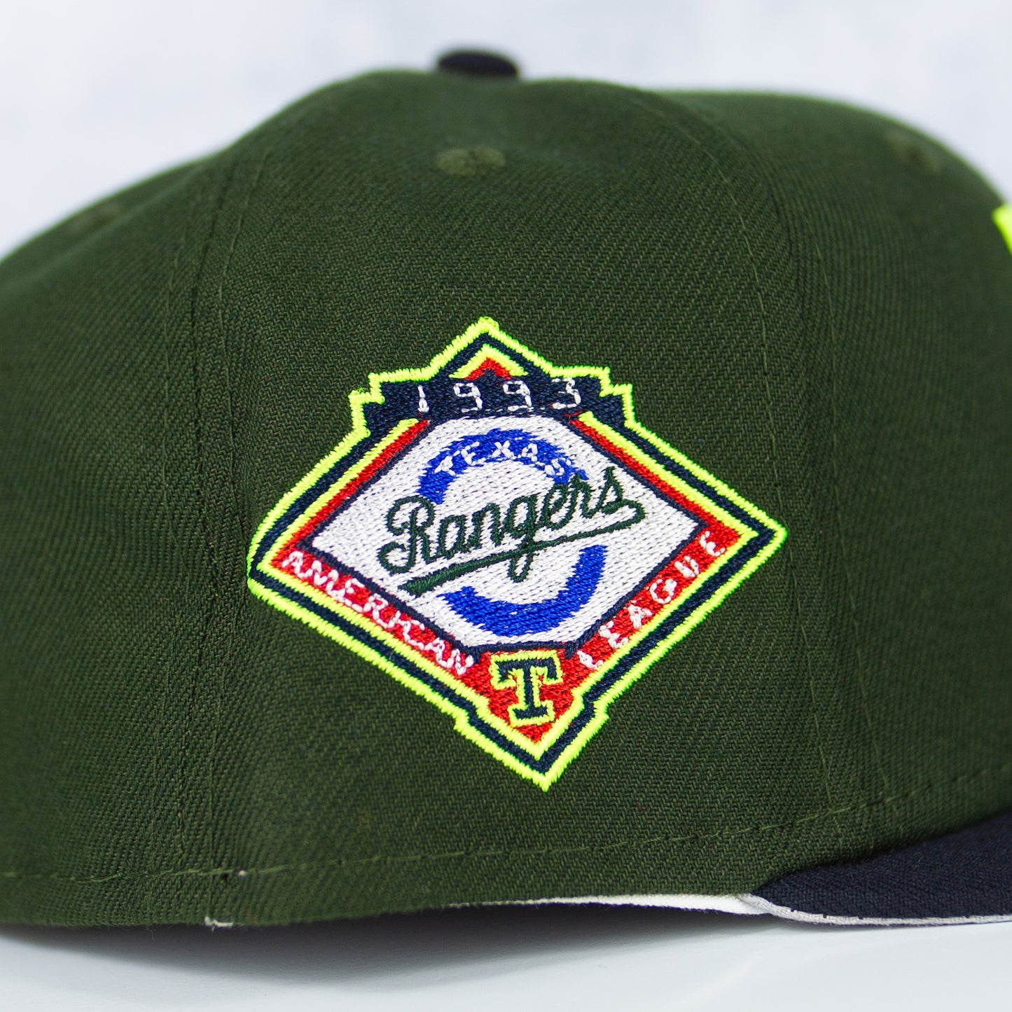 New Era “Gator” Texas Rangers Fitted Hat image 1