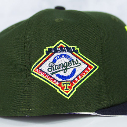 New Era “Gator” Texas Rangers Fitted Hat image 1