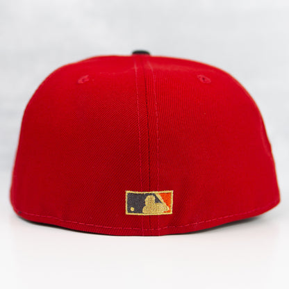 New Era “Old Money” Cleveland Indians Fitted Hat image 2