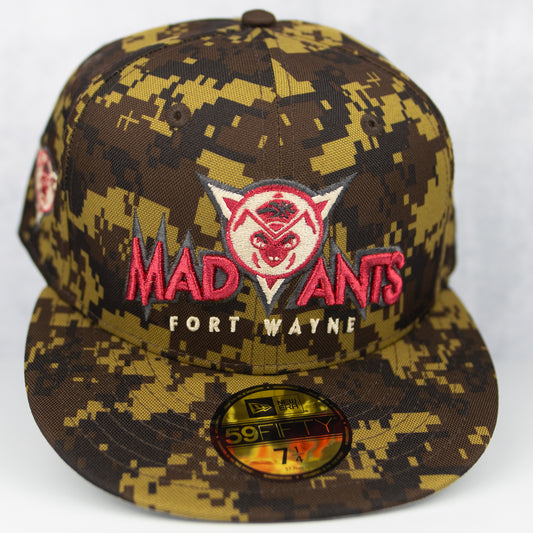 New Era “Digi Camo” Fort Wayne Mad Ants Fitted Hat