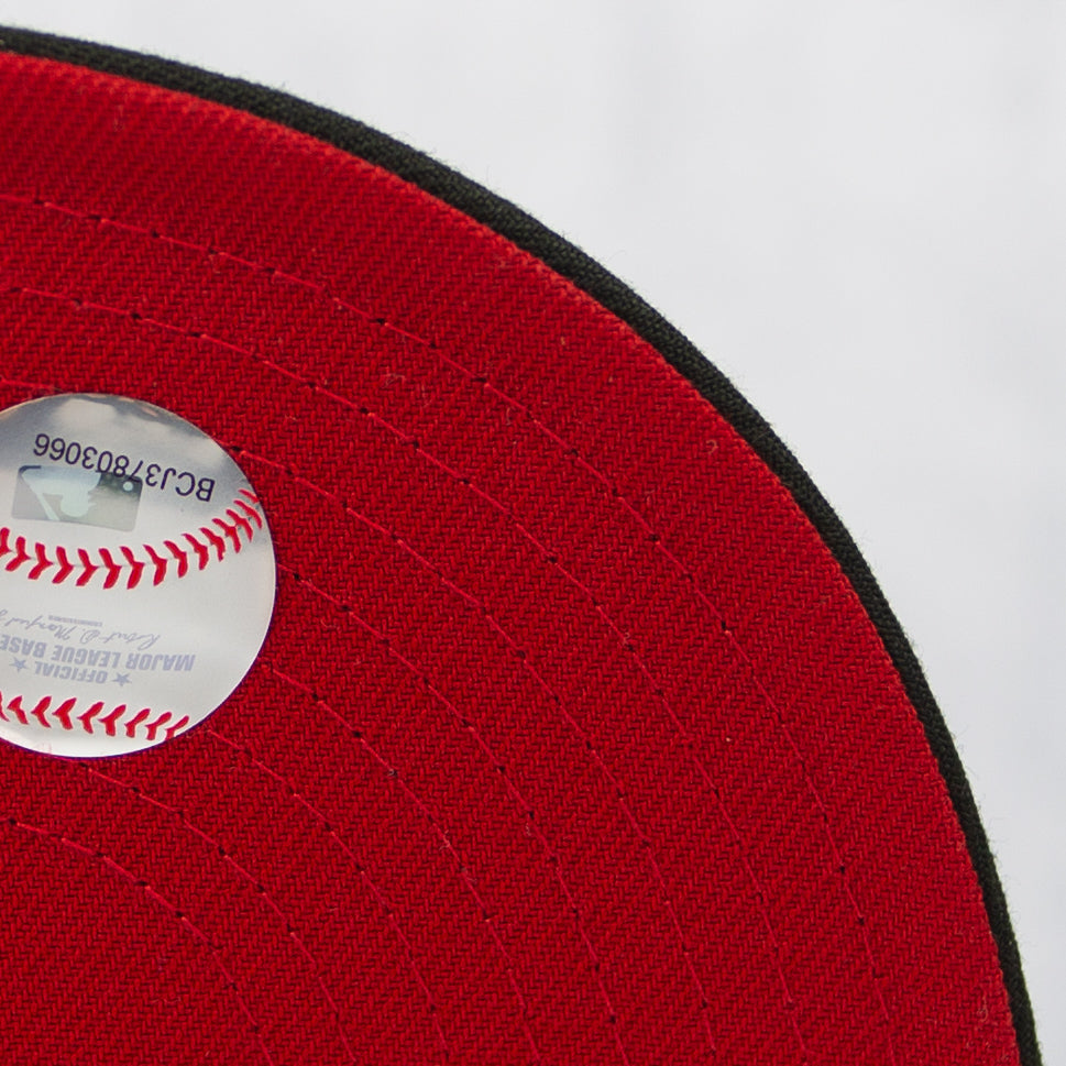 New Era “Burnt Wood” Texas Rangers Fitted Hat