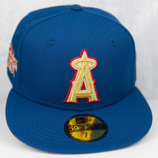 New Era “Metallic” Anaheim Angels Fitted Hat
