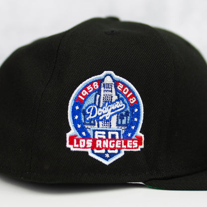 New Era “Black Dome” Los Angeles Fitted Hat