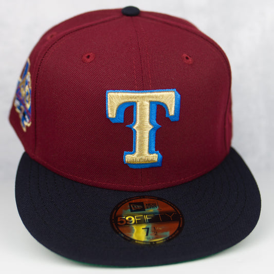New Era “Anchorman” Texas Rangers Fitted Hat