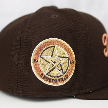 New Era “Chocolate” Brooklyn Dodgers Fitted Hat