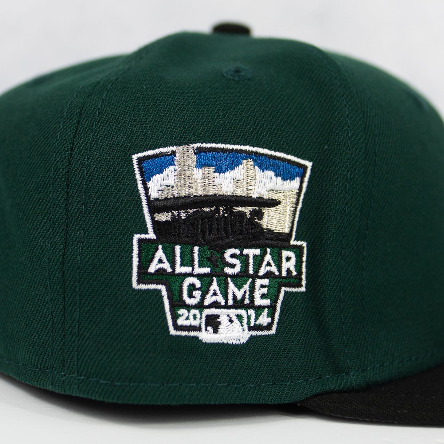 New Era “Metallic Pine” Minnesota Twins Fitted Hat image 1