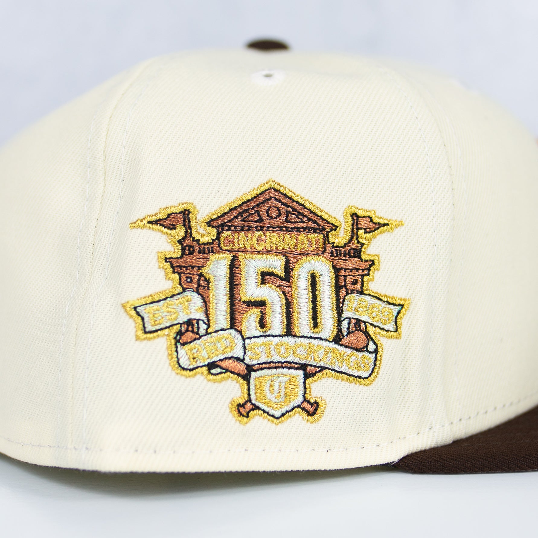 New Era “FNF” Cincinnati Reds Fitted Hat image 1