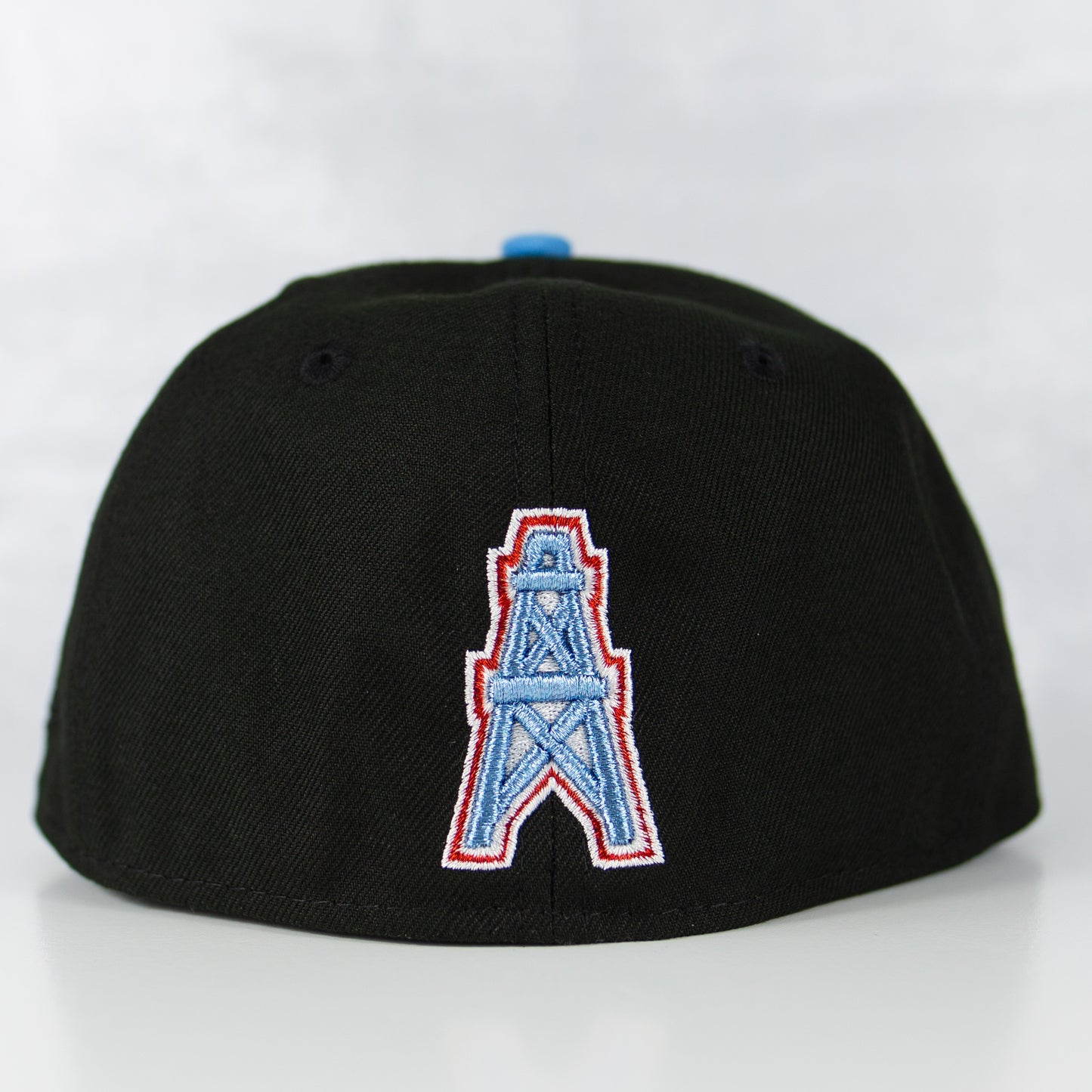 New Era “Black Dome” Houston Oilers Fitted Hat image 2