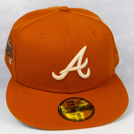 New Era “Campfire” Atlanta Braves Fitted Hat image 0