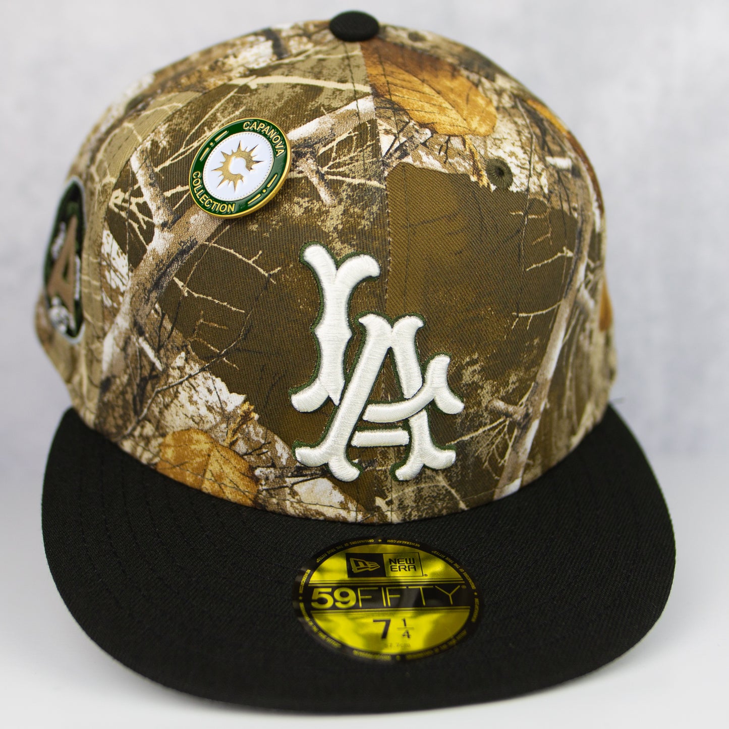 New Era “Woodland Camo” California Angels Fitted Hat