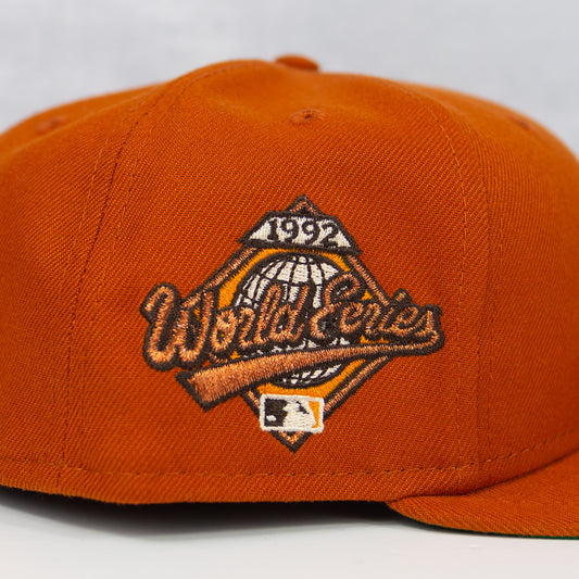 New Era “Campfire” Atlanta Braves Fitted Hat image 1