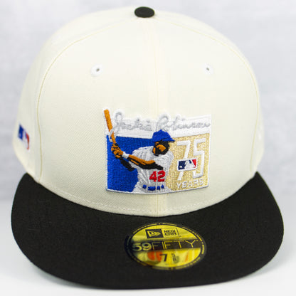 New Era “75 Years” Brooklyn Dodgers Fitted Hat image 0