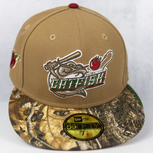 New Era “Great Lakes” Columbus Catfish Fitted Hat image 0