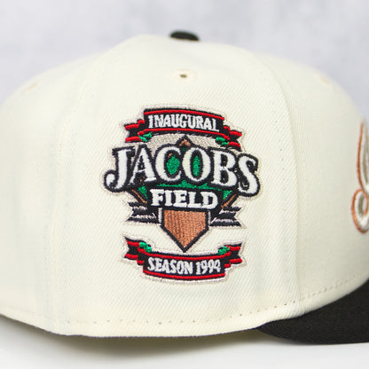 New Era “Rushmore” Cleveland Indians Fitted Hat