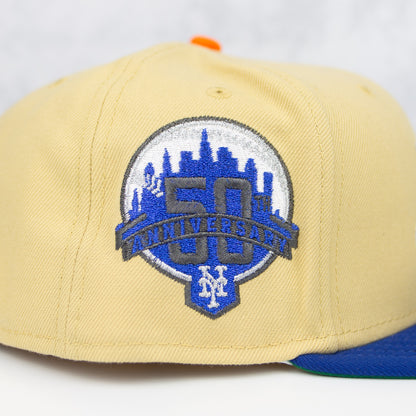 New Era “Vegas Gold” New York Mets Fitted Hat