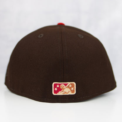 New Era “Burnt” El Paso Chihuahuas Fitted Hat