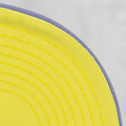 New Era “Lavender Lemon Wahoo” Cleveland Indians Fitted Hat image 3