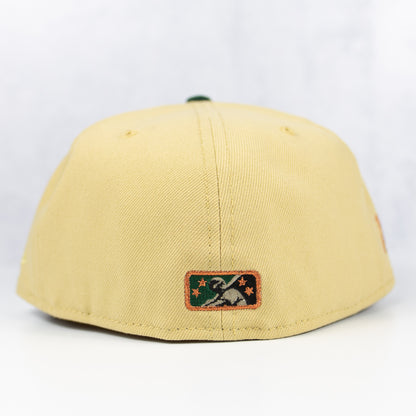 New Era “Golden” Hartford Yard Goats Fitted Hat image 2