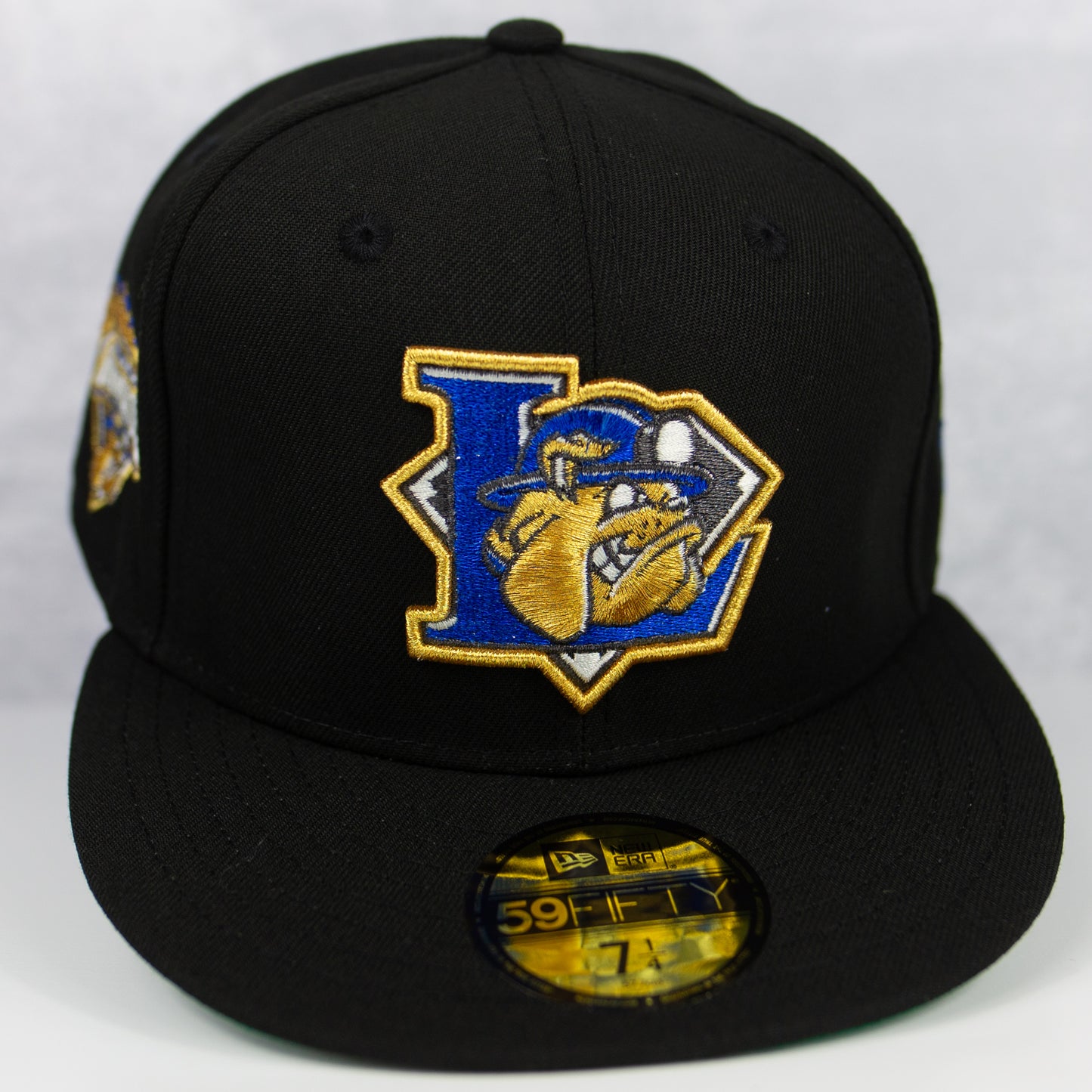 New Era “Black Metallic” Lethbridge Black Diamonds Fitted Hat image 0