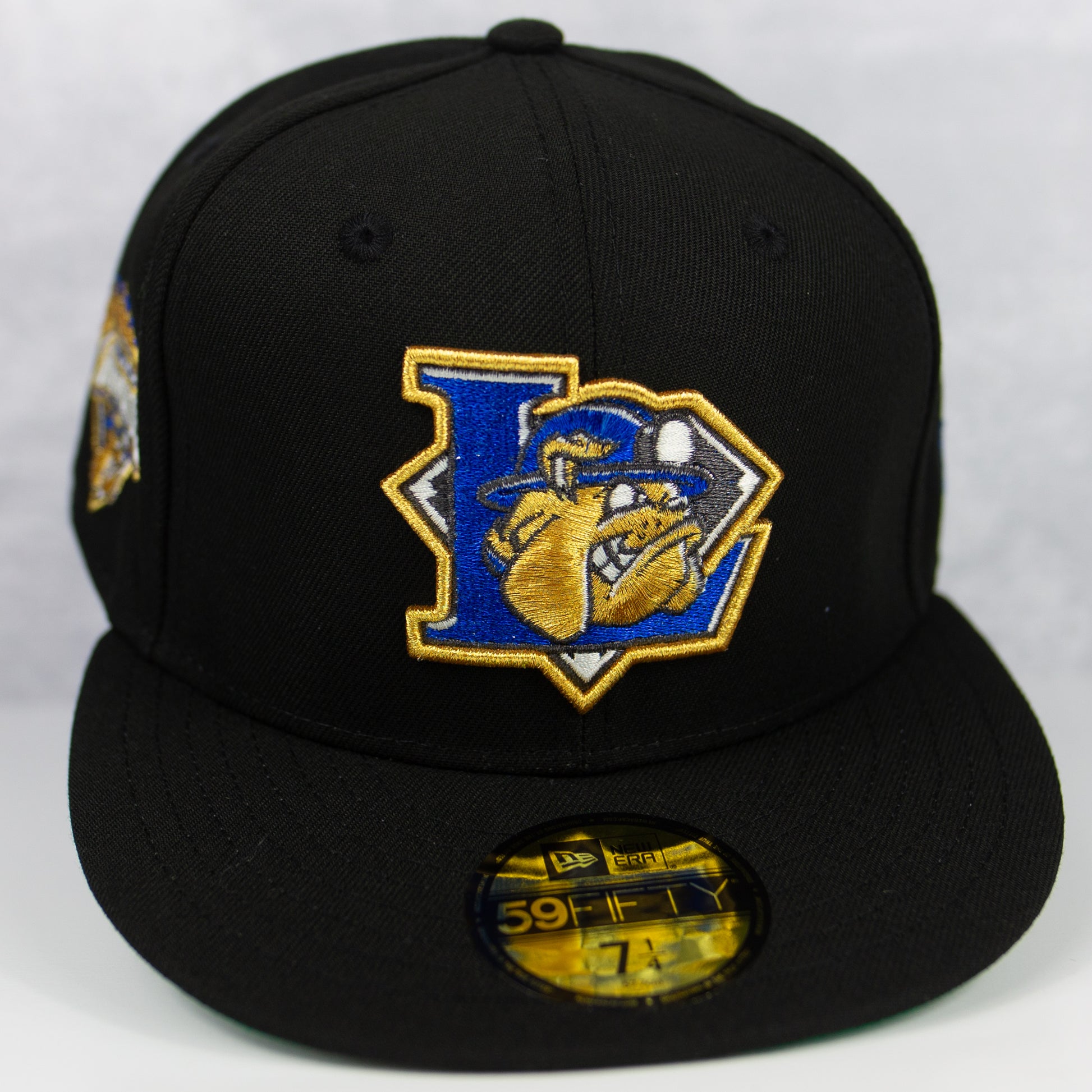 New Era “Black Metallic” Lethbridge Black Diamonds Fitted Hat image 0