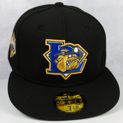 New Era “Black Metallic” Lethbridge Black Diamonds Fitted Hat image 0