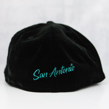 New Era “Midnight Velvet” San Antonio Spurs Fitted Hat