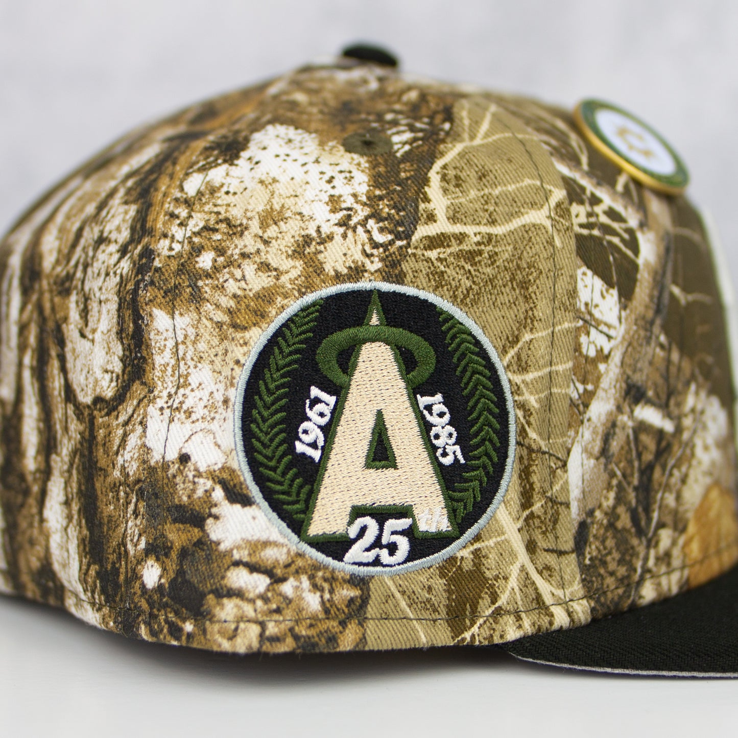 New Era “Woodland Camo” California Angels Fitted Hat