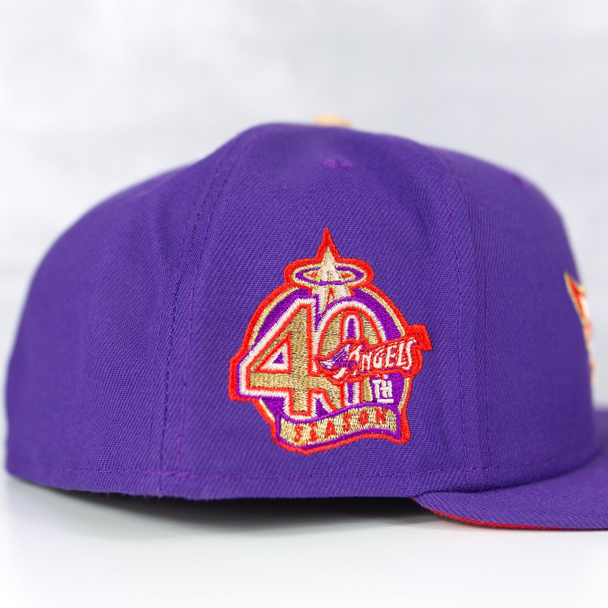 New Era “Wonka Bar” Anaheim Angels Fitted Hat image 1