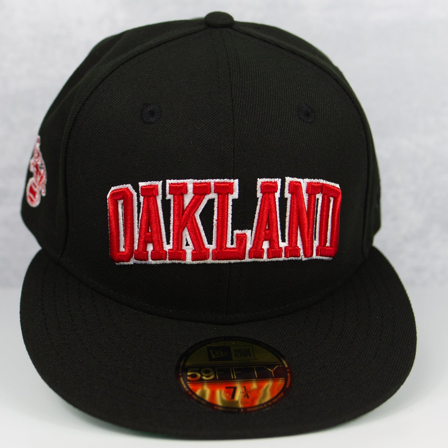 New Era “RED” Oakland Athletics Fitted Hat image 0