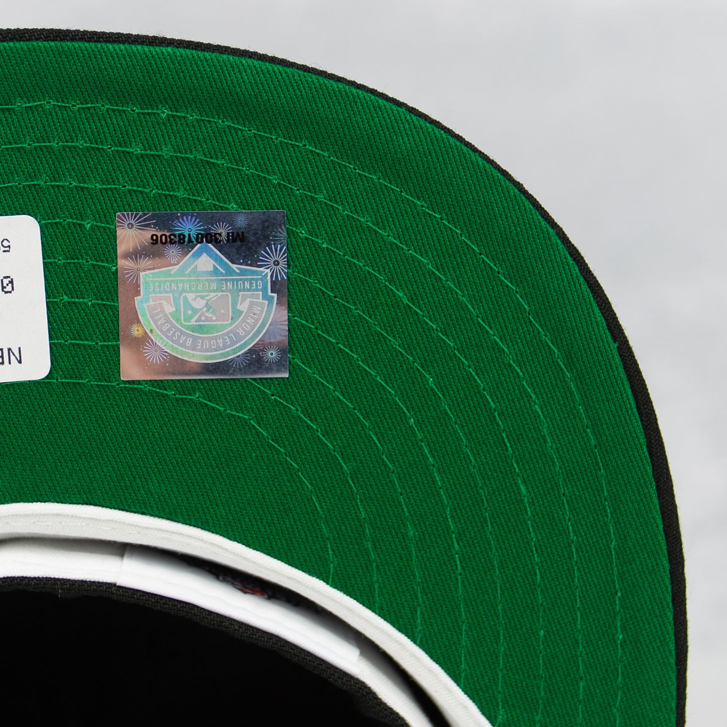 New Era “Black Metallic” Lethbridge Black Diamonds Fitted Hat image 3