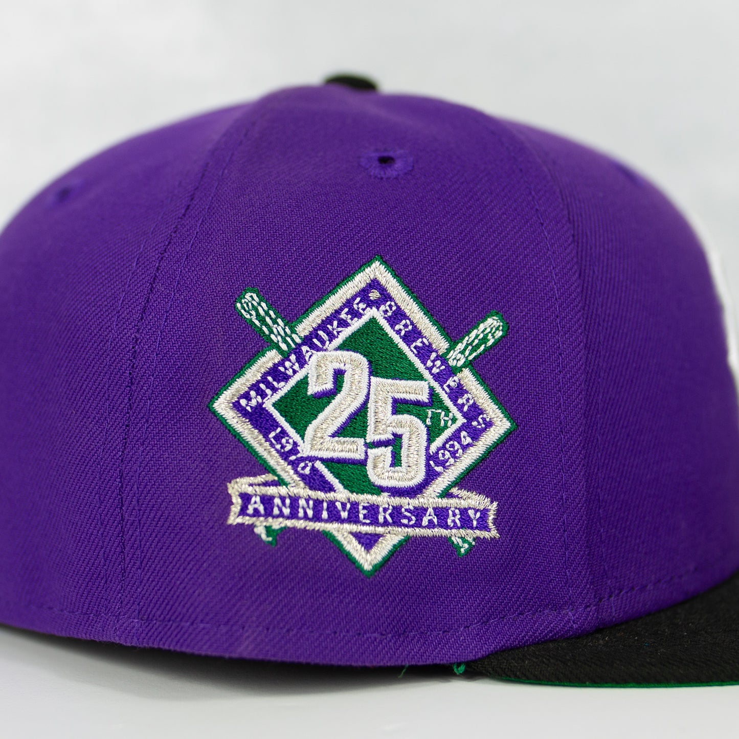 New Era “Vintage OG” Milwaukee Brewers Fitted Hat image 1