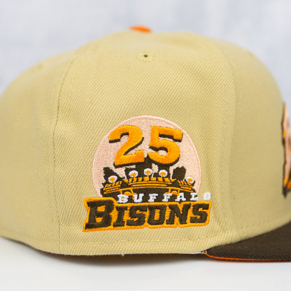 New Era “Orange Cream” Buffalo Bisons Fitted Hat
