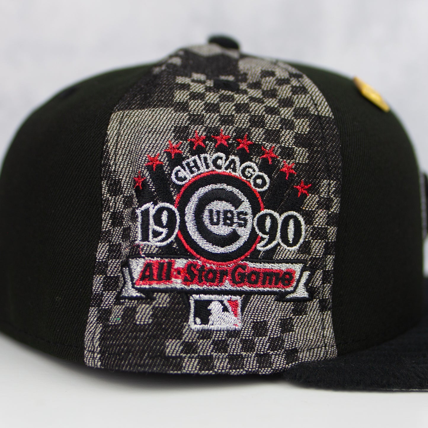 New Era “Checkerboard” Chicago Cubs Fitted Hat